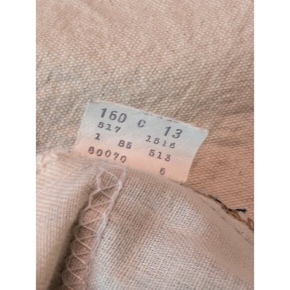 VTG Levi's 517 Blue Corduroy Cotton Bootcut Pants Size 30x33 USA Classic Western - Picture 6 of 9